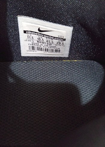 Orjinal Nike Yeşil Bağcıklı Erkek Koşu ve Antrenman Ayakkabısı - Görsel 3