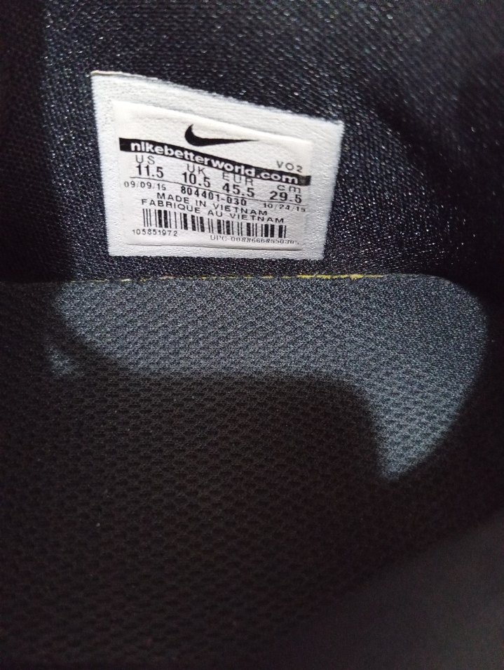 Orjinal Nike Yeşil Bağcıklı Erkek Koşu ve Antrenman Ayakkabısı - Görsel 3