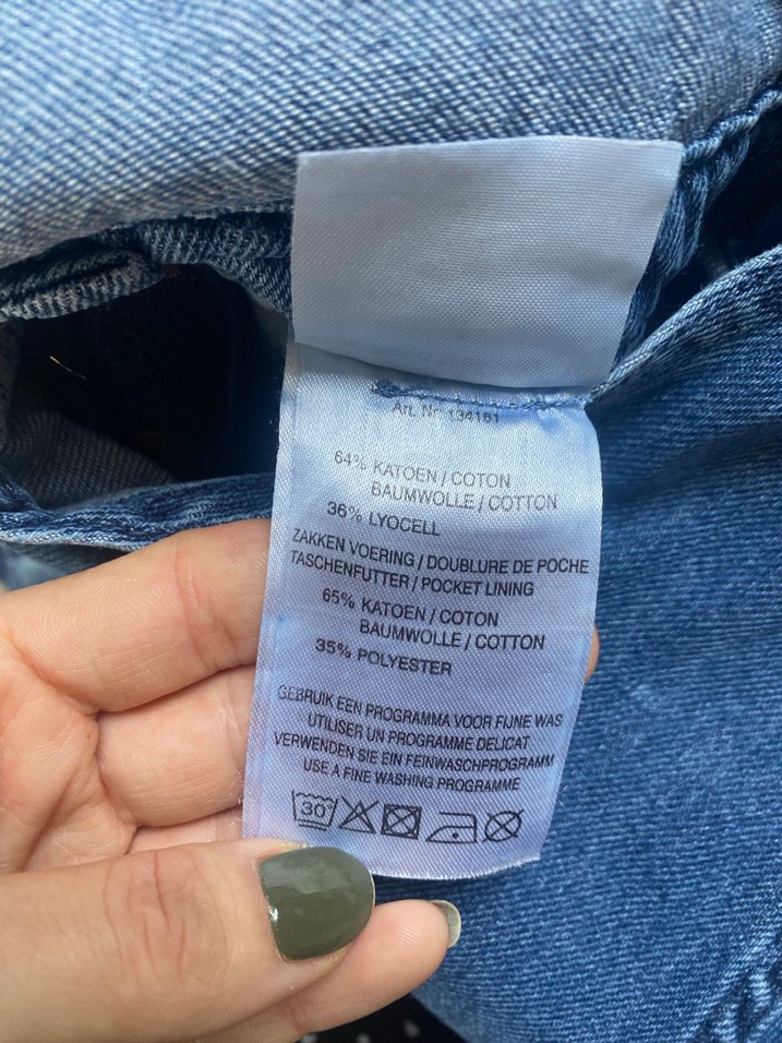 Erkek Çocuk Mavi Kot Slopet - Görsel 3