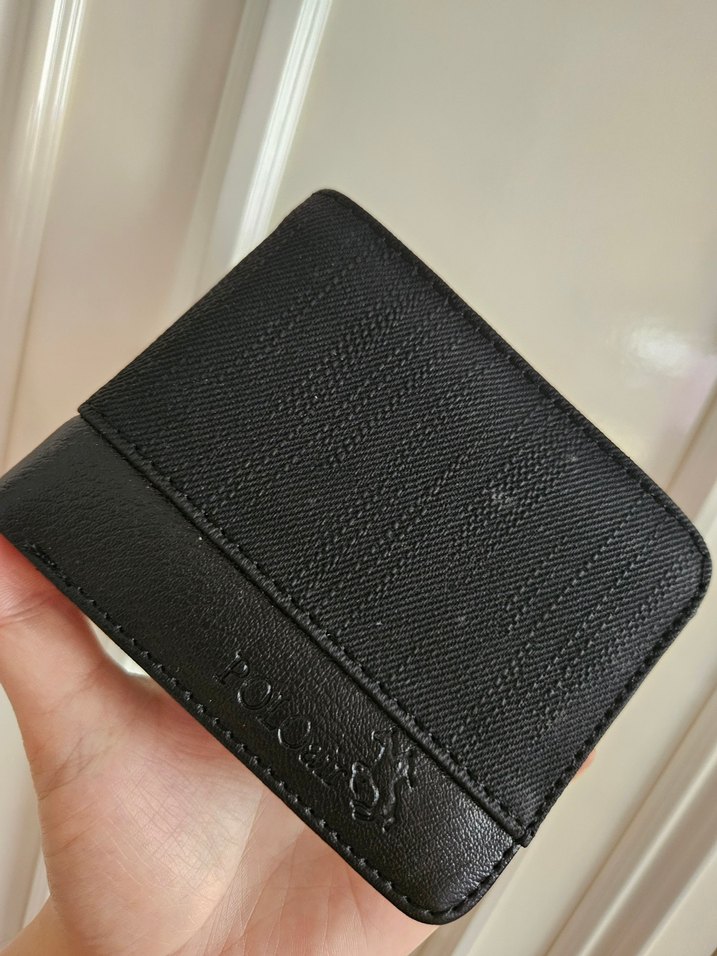 Siyah Minimalist Erkek Cüzdan - Görsel 3