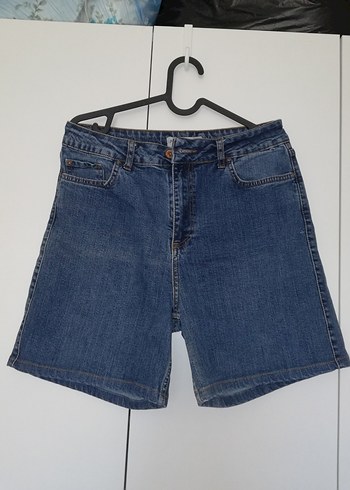Kadın Mavi Denim Mini Şort