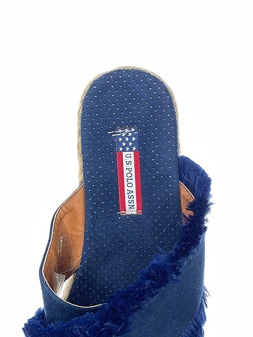 37 Beden lacivert Renk U.S Polo Assn. Terlik %70 İndirimli.