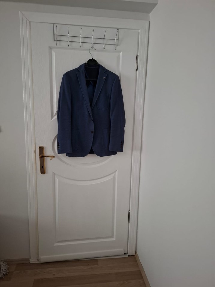 Daniel tissu Erkek Lacivert Spor Kesim Ceket - Görsel 2