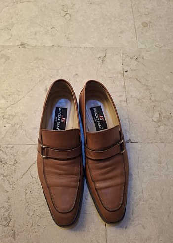 Nevzat Onay Kahverengi Deri Tokalı Klasik Erkek Ayakkabı - Görsel 3