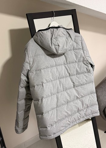 Gri Fermuarlı Adidas Erkek Mont - Görsel 2