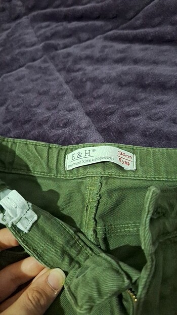 Zara Haki Erkek Çocuk Pantolon