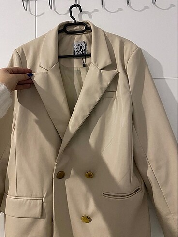 s Beden ten rengi Renk Blazer ceket