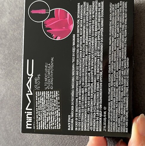 Beden Renk Mini Mac Stack Mascara(8ml)