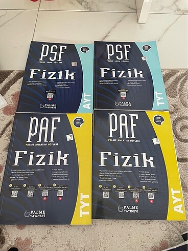YKS TYT AYT FİZİK PALME YAYINLARI