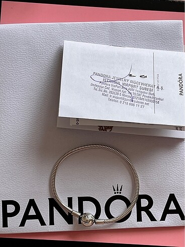 Pandora sertifikalı bileklik