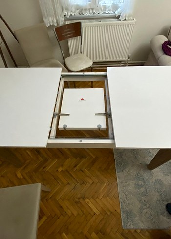 Modern Beyaz Masa - Görsel 5