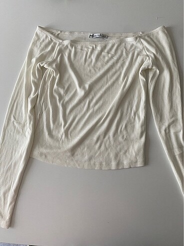 bershka beyaz bluz