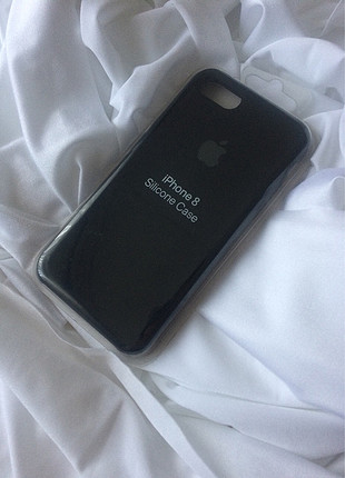 Apple Iphone 7 Iphone 8 Siyah Silikon Telefon Kılıfı