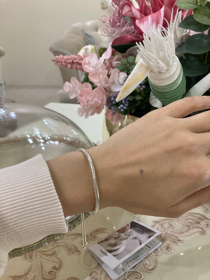Sertifikalı orijinal Pandora gümüş Renkli Kadın Bileklik - Görsel 4