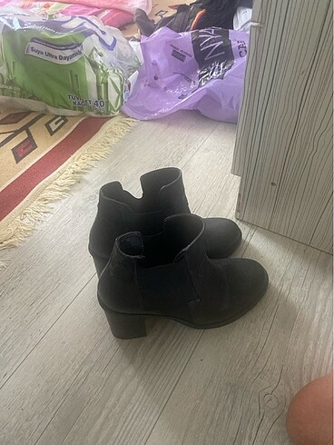 39 Beden siyah Renk Kadın topuklu bot