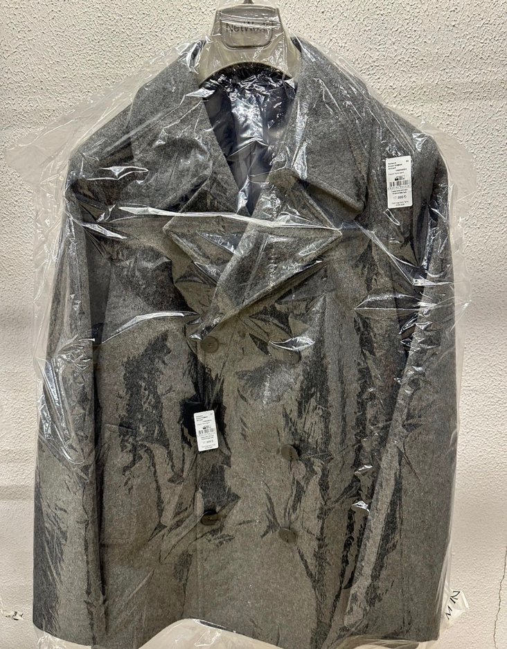 Gri Normal Kesim Erkek Kaban - Görsel 2