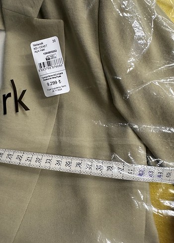 Bej Kadın NetWork Blazer Ceket - Görsel 3