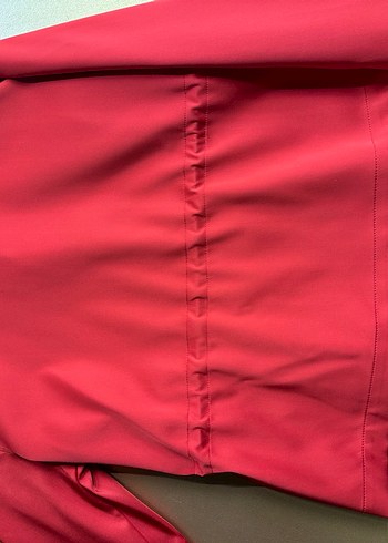 Kırmızı Fermuarlı Kadın Ceket - Görsel 7