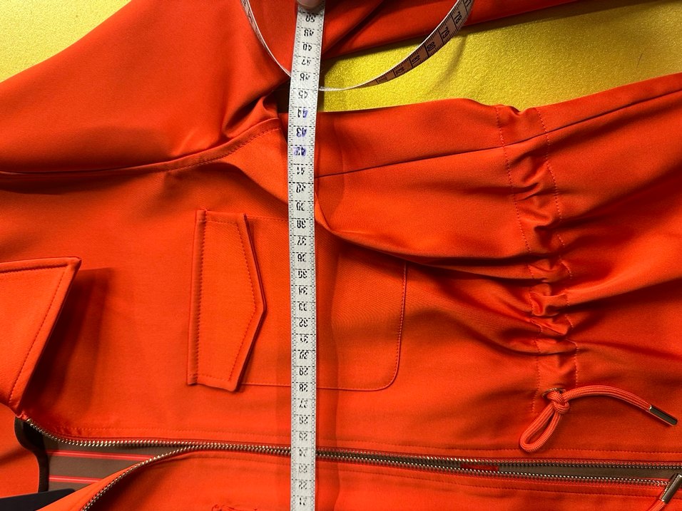 Kırmızı Fermuarlı Kadın Ceket - Görsel 5