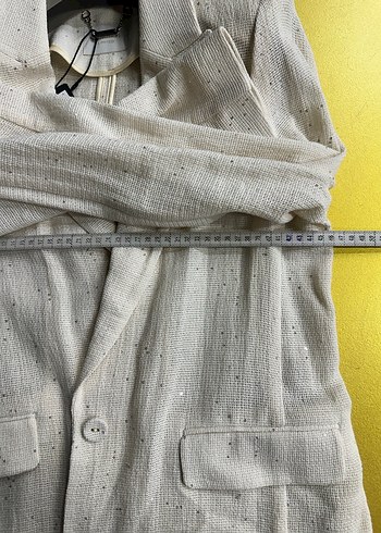 NetWork Beyaz Kadın Blazer Ceket - Görsel 4