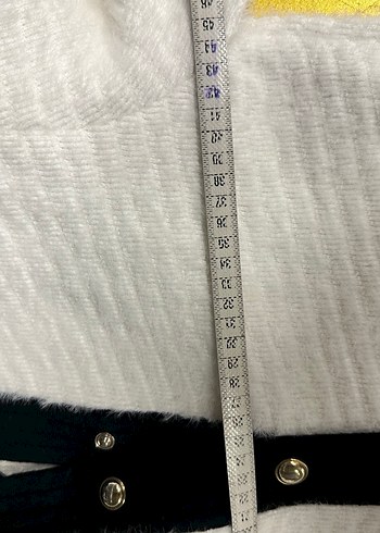 Düğmeli Beyaz Kadın Hırka - NetWork - Görsel 4