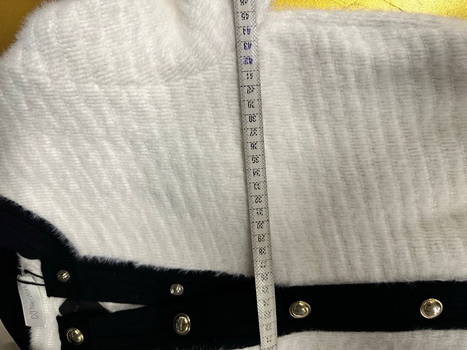 Düğmeli Beyaz Kadın Hırka - NetWork - Görsel 4