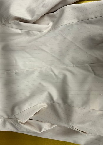 Beyaz Çizgili KADIN CEKET - Görsel 5