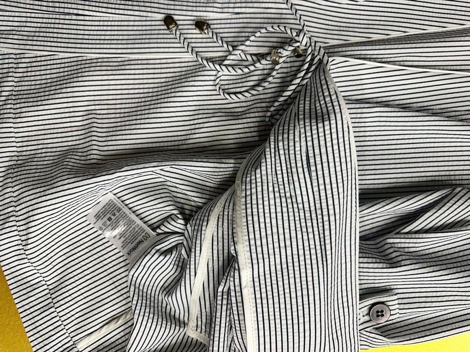 NetWork Beyaz Çizgili Kadın Gömlek ( Sıfır ) - Görsel 4