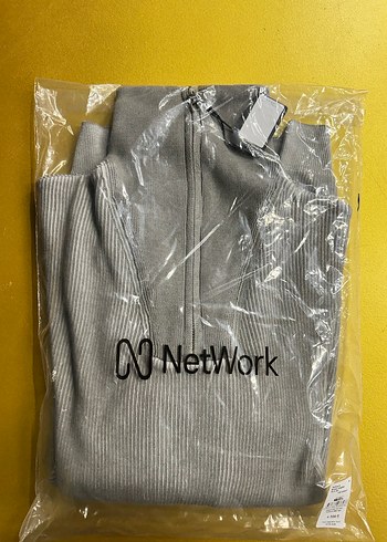 Fermuarlı Gri Yüksek Yaka Kadın Kazak - Görsel 2