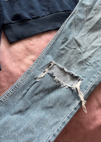 Diğer YORA Fermuarlı Yaka Sweatshirt İKİ ÜRÜN
