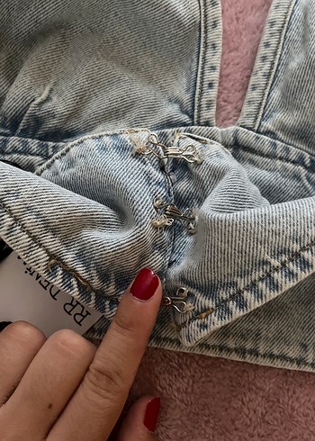 s Beden Gri Vintage Mini Bralet