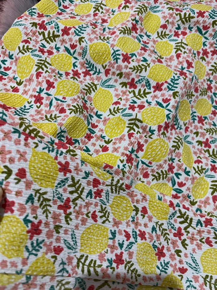 Renkli Ananas Desenli elbise - Görsel 3