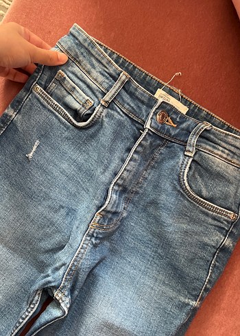 Diğer Kadın Mavi Denim Skinny Jean Pantolon