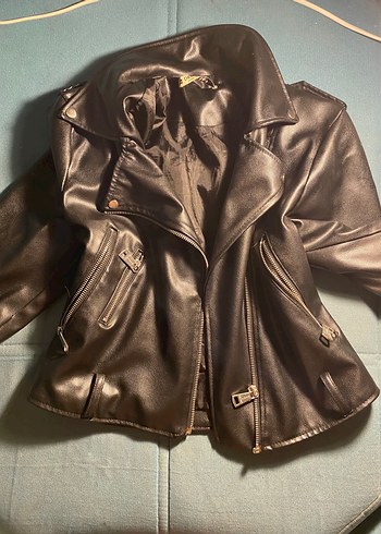 Derimod Siyah Biker Ceket