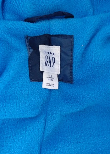 Koyu Mavi Kamuflaj Baby GAP Tulumu - Görsel 3