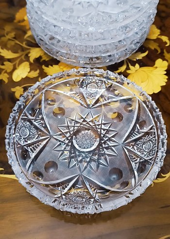 Alman Walther Glass Tatlı Tabakları - Görsel 6