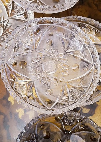 Alman Walther Glass Tatlı Tabakları - Görsel 4