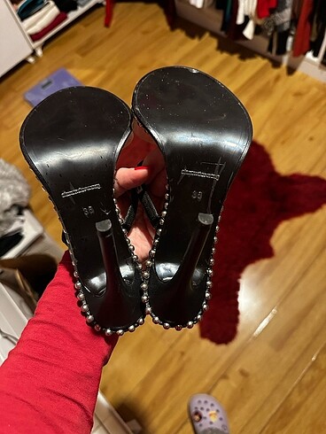 35 Beden Alexander Wang Topuklu Terlik
