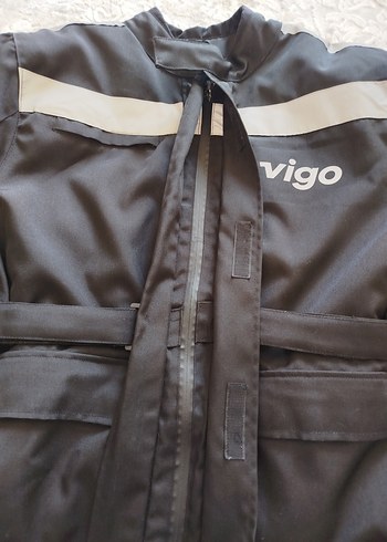 l Beden siyah Renk Vigo mont 4 mevsim sırt ve dirsek korumalı