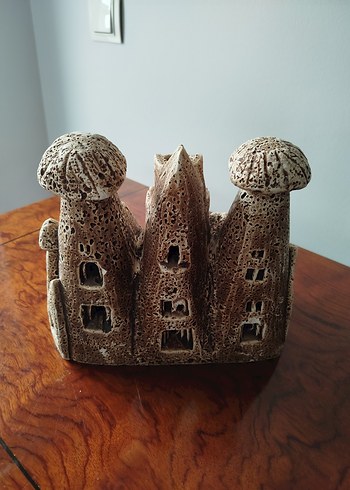 Kapadokya Temalı Koyu Camel Figürin - Görsel 4