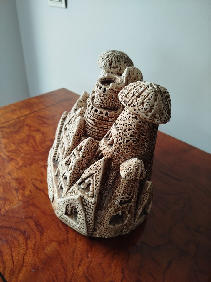 Kapadokya Temalı Koyu Camel Figürin - Görsel 5