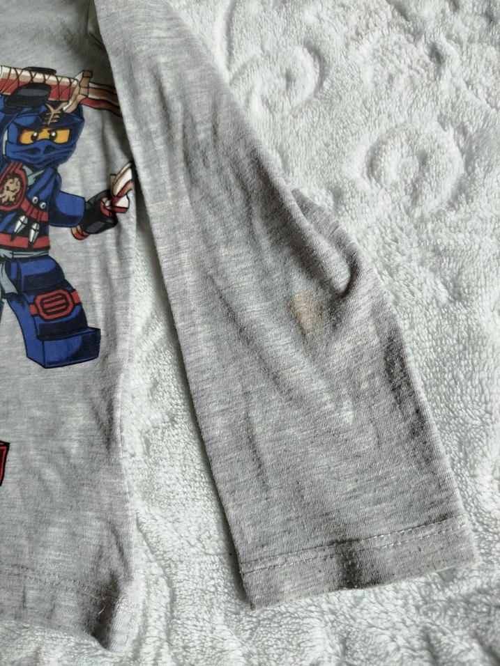Gri Lego Ninjago Baskılı Erkek Sweatshirt - Görsel 2