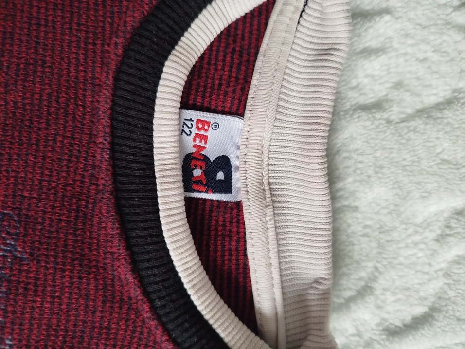 Bordo Erkek Çocuk Sweatshirt - Görsel 2