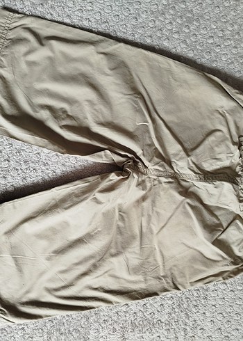 Bej Keten erkek şort - Görsel 2