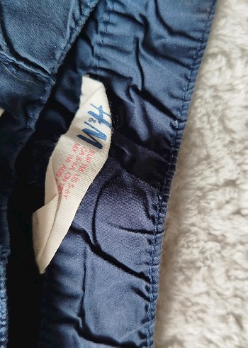 Erkek Lacivert Pamuklu Rahat Kesim Şort - Görsel 3