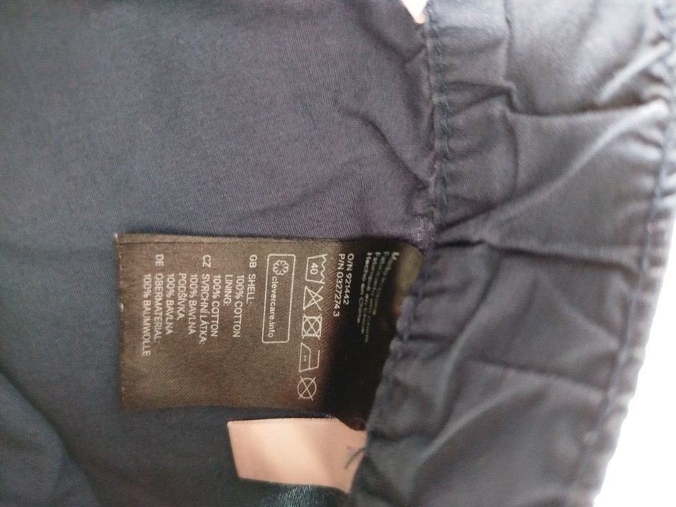 Erkek Lacivert Pamuklu Rahat Kesim Şort - Görsel 2