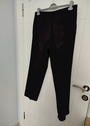 Siyah kumaş  Erkek Pantolon - Görsel 3