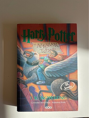 Harry Potter 21.baskı Azkaban Tutsağı
