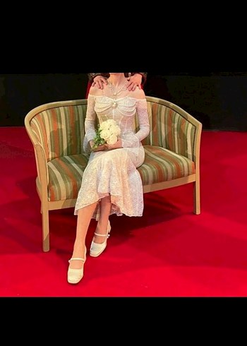 Vintage Nikah Söz Elbisesi - Görsel 4