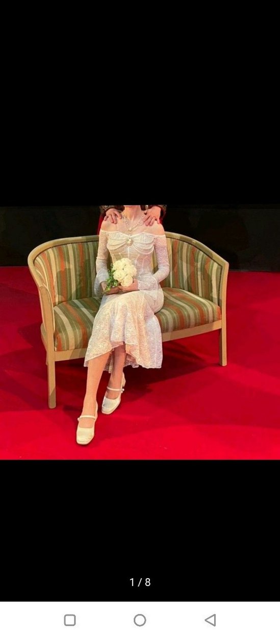 Vintage Nikah Söz Elbisesi - Görsel 4